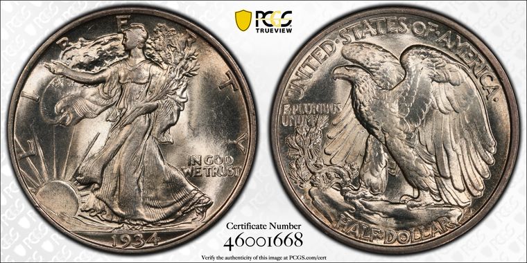 Cert 46001668 - Coin Image