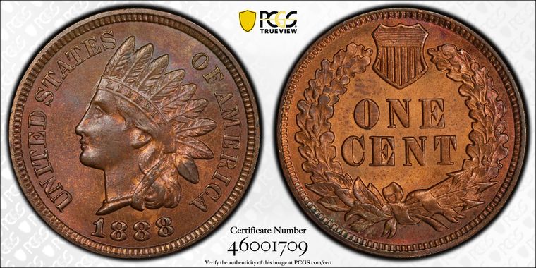 Cert 46001709 - Coin Image