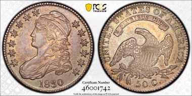 1830 50C Small 0 AU50