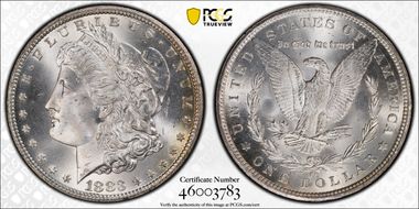 1883-CC $1 MS66