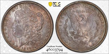1888-O $1 Doubled Die Obverse MS61