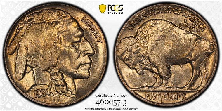 Cert 46005713 - Coin Image