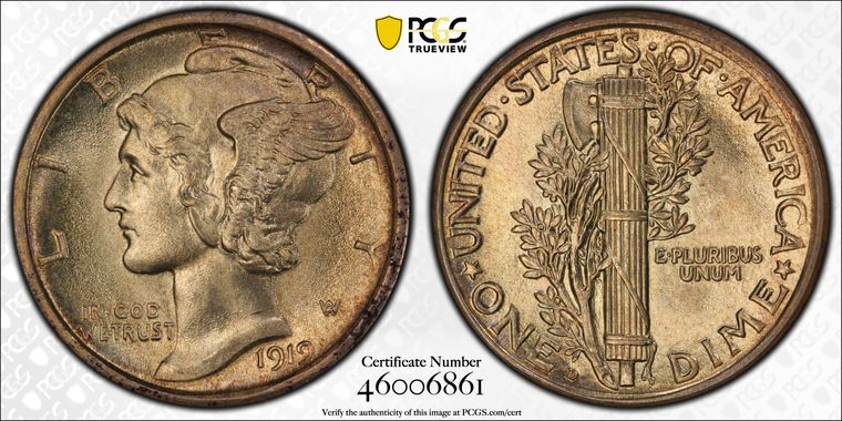 Cert 46006861 - Coin Image