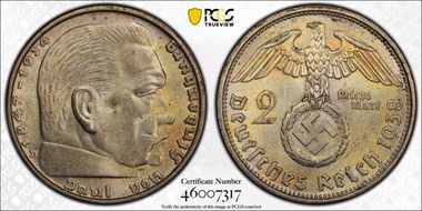 1938-D 2 Mk J-366 MS64