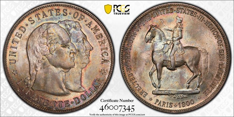 Cert 46007345 - Coin Image