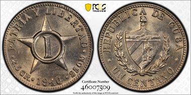 1946 1C MS65
