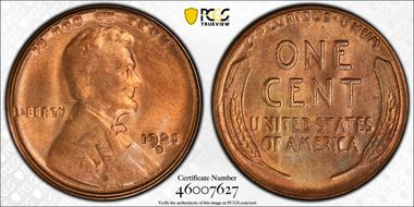 1925-S 1C MS64RB