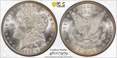 1892-O $1 MS65+