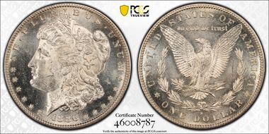 1886-S $1 MS63