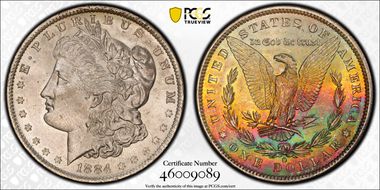 1884-O $1 MS63