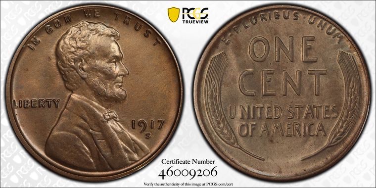 Cert 46009206 - Coin Image