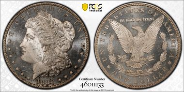 1880-S $1 MS63PL