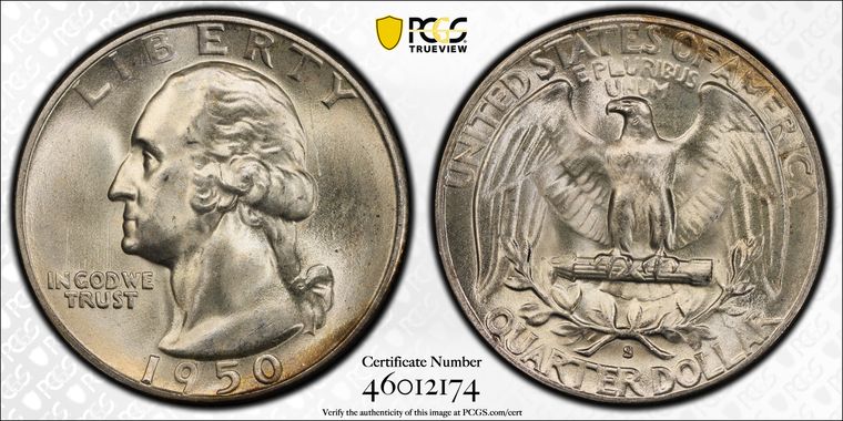 Cert 46012174 - Coin Image