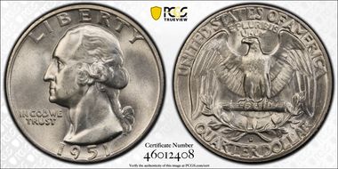 1951-D 25C DDO FS-101 MS65