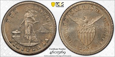 1904 10C MS63