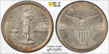 1903 10C MS62
