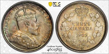 1902-H 5C Large H MS65