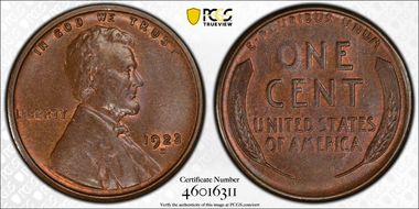 1923-S 1C MS64+ BN
