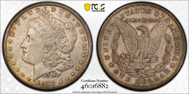 1878-CC $1 MS62