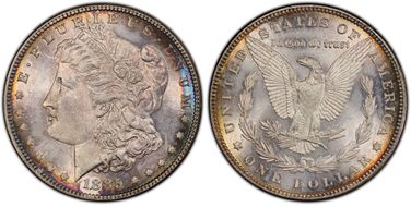 1885 $1 MS64