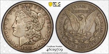 1878 7TF $1 Reverse of 1878 VF35