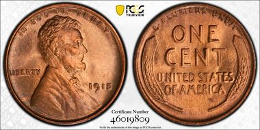 1915 1C MS65RB