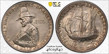 1920 50C Pilgrim AU58