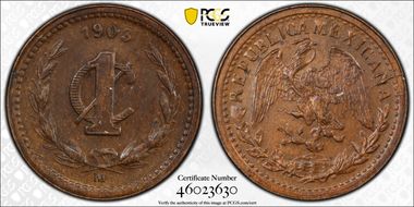 1903-M 1C KM-394.1 AU58BN
