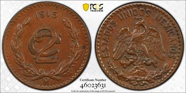 1915-Mo 2C 20mm AU58BN