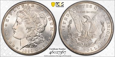 1899-S $1 MS65