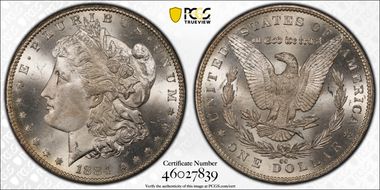 1884-CC $1 MS66+