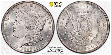 1893 $1 MS63