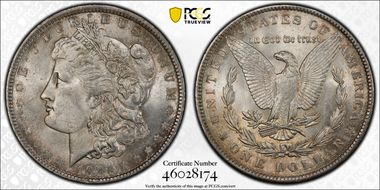 1891 $1 MS63