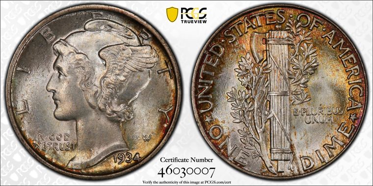 Cert 46030007 - Coin Image