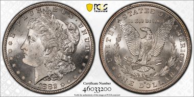 1882-S $1 MS63