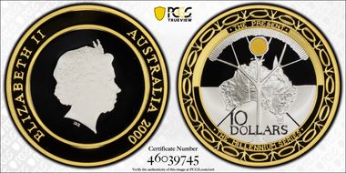 2000 $10 The Present PR69DCAM