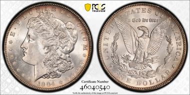 1904 $1 MS63