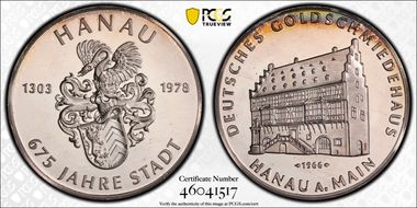 1978 Medal Hanau 675th Ann. Ag SP66