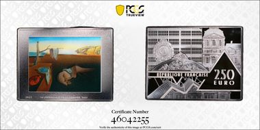 2021 € 250 La Persistance de la Mémoire Salvador Dali PR69DCAM