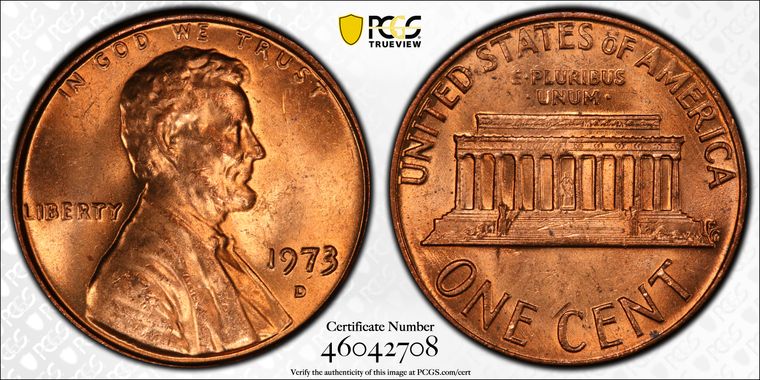 Cert 46042708 - Coin Image