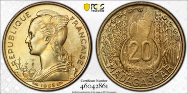 1953 20 Fr Lec-112 MS64