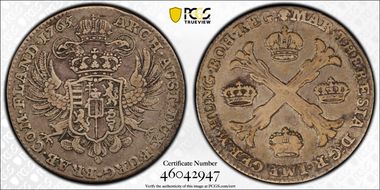 1765 Thaler Dav-1282 Brussels VF30