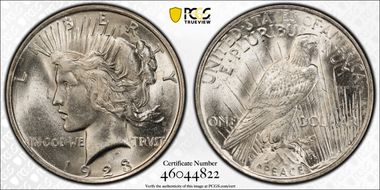 1923 $1 MS63