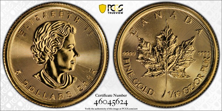 Cert 46045624 - Coin Image