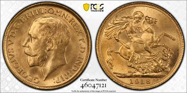 1918-S Sov S-4003 MS66