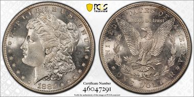1882-S $1 MS66