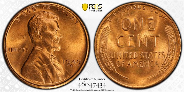 Cert 46047434 - Coin Image