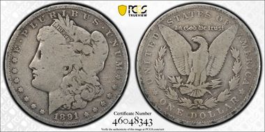 1891 $1 G4