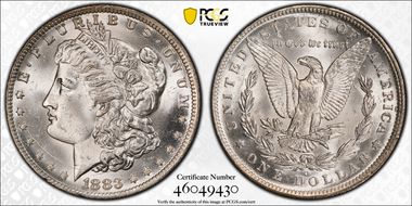 1883-O $1 MS64