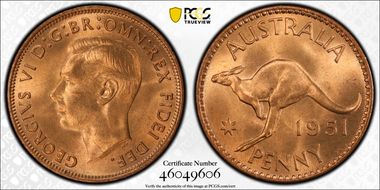 1951-PL (L) 1D KM-43 MS66RD